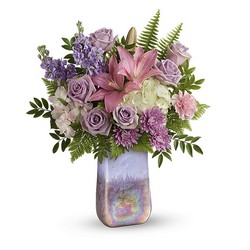 Glass Grandeur Bouquet Cottage Florist Lakeland Fl 33813 Premium Flowers lakeland